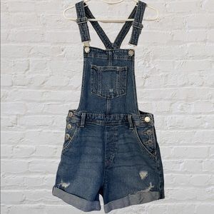 H&M Girls Overall Shorts - 10.